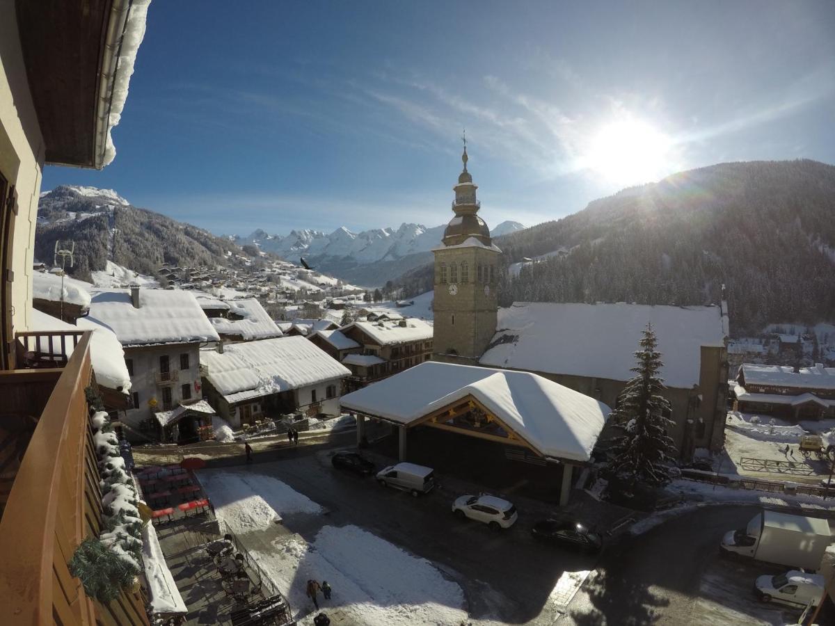 Hotel La Pointe Percee Le Grand-Bornand Exterior photo