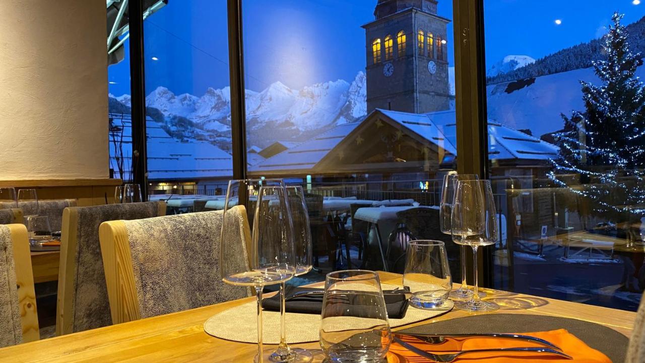 Hotel La Pointe Percee Le Grand-Bornand Exterior photo