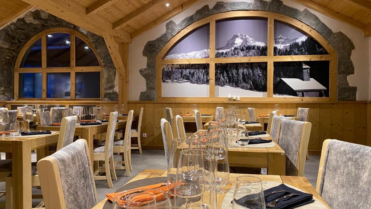 Hotel La Pointe Percee Le Grand-Bornand Exterior photo
