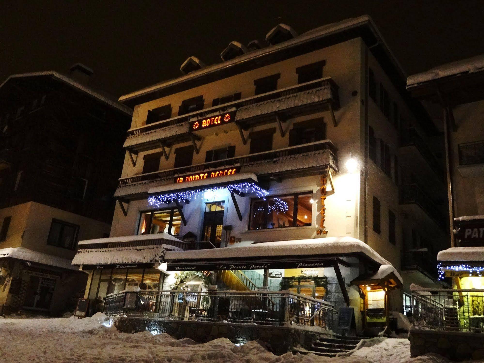 Hotel La Pointe Percee Le Grand-Bornand Exterior photo