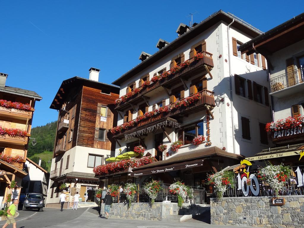 Hotel La Pointe Percee Le Grand-Bornand Exterior photo